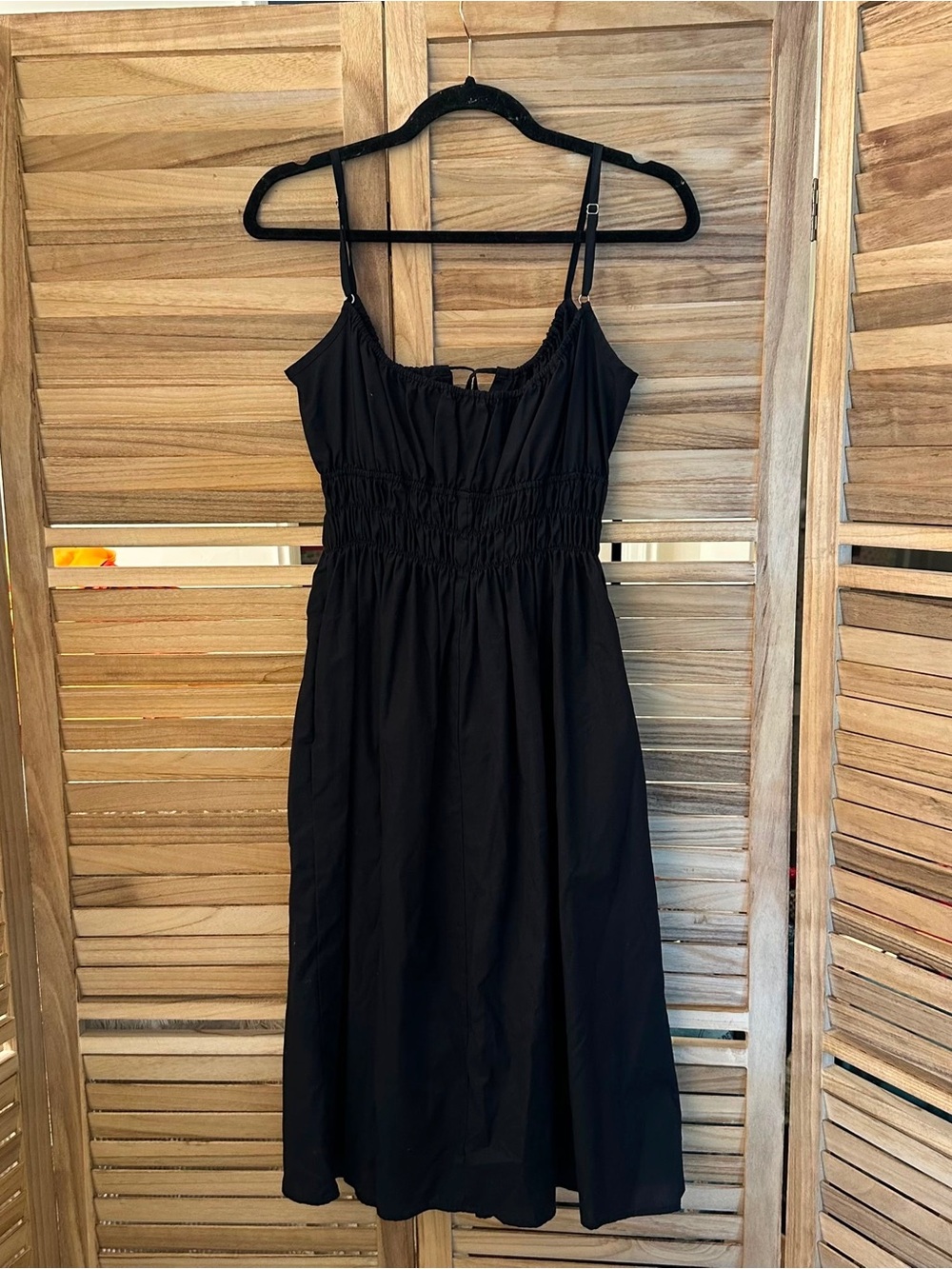 Ciao Lucia Gabriela Dress in Black Cotton size L - Picture 4 of 5